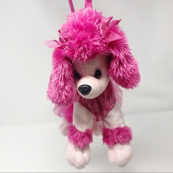 Poochie & Company Dog Poodle Pink Girls Purse - Picture 1 of 12